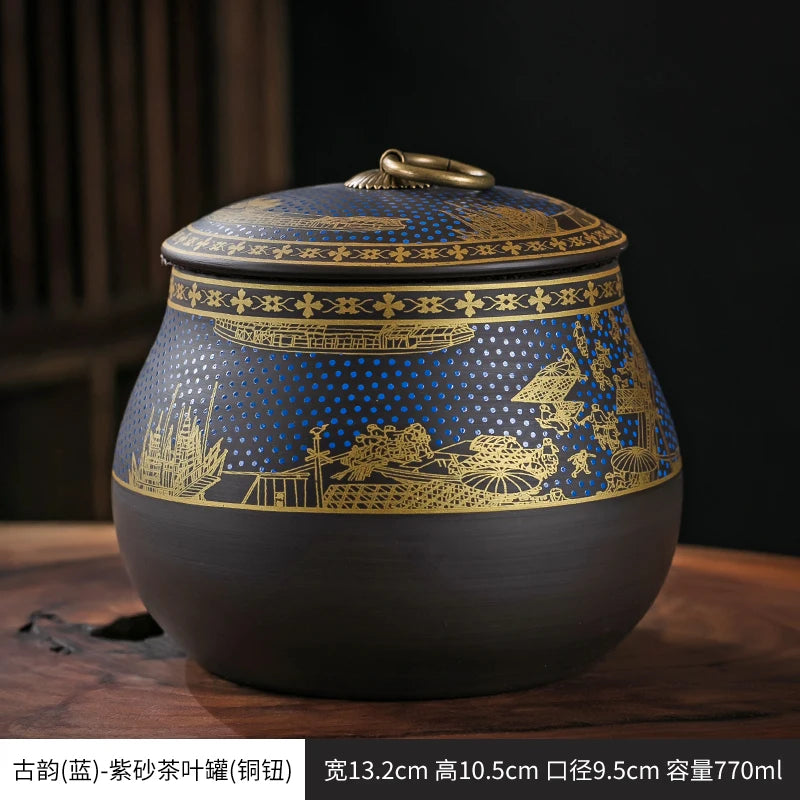 Dynasty™ Ceramic Tea Storage Collection