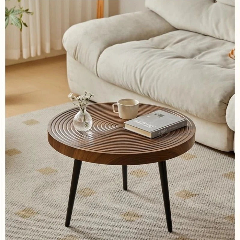 ZenWood™ Circular Tea Table