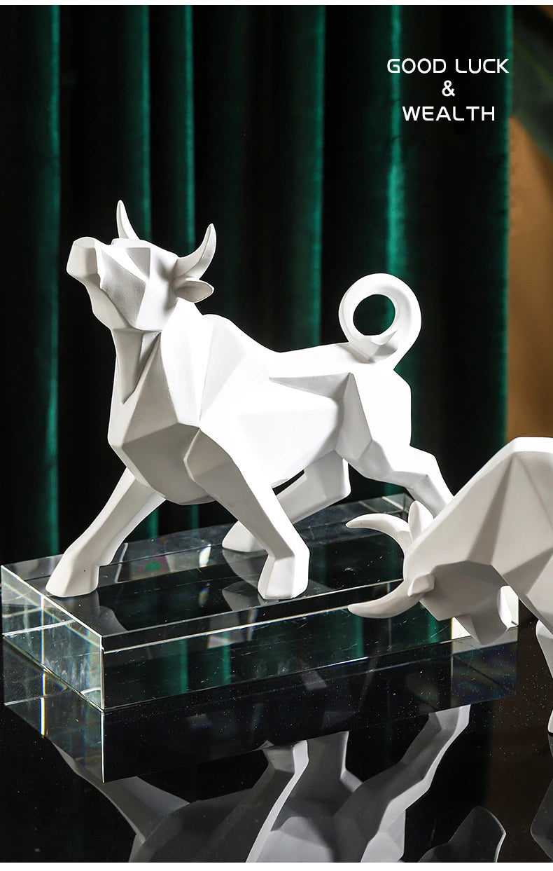 Bullion™ Geometric Prosperity Sculpture
