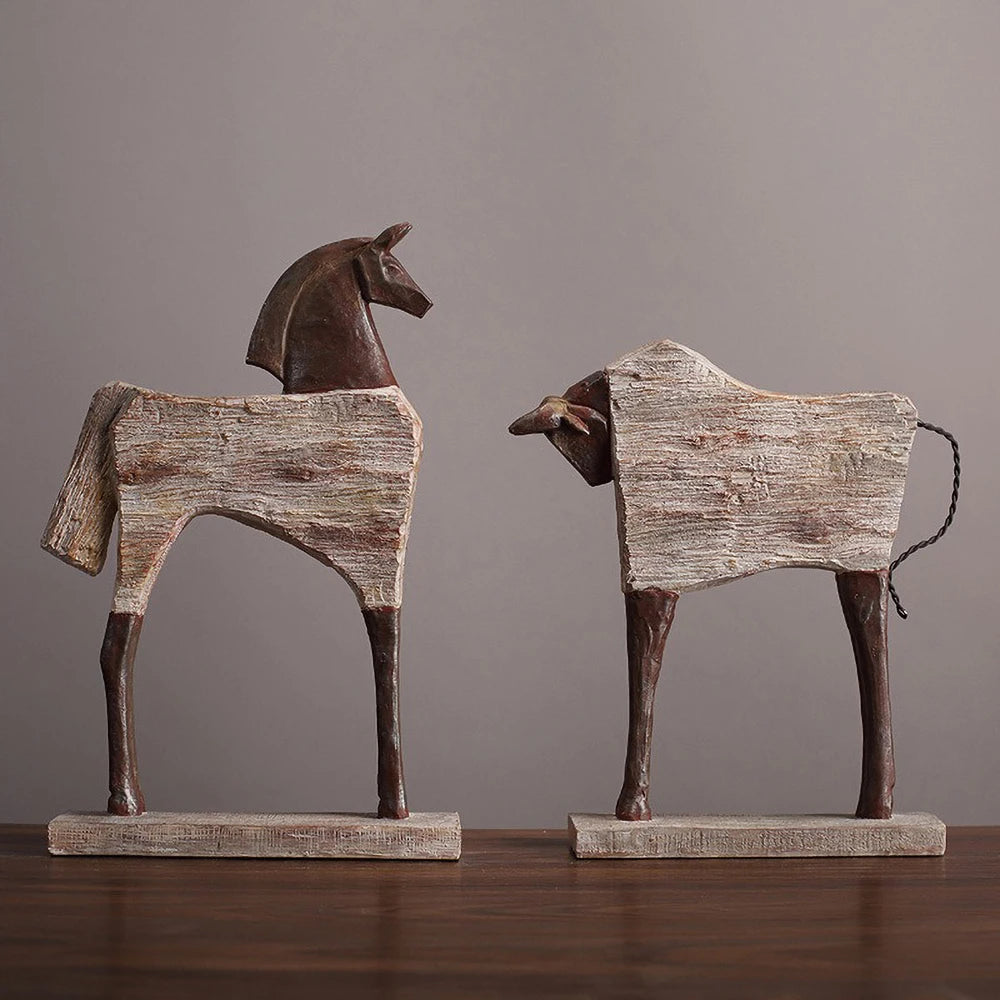 PRIMITIVE SPIRIT | Folk Art Animal Sculpture