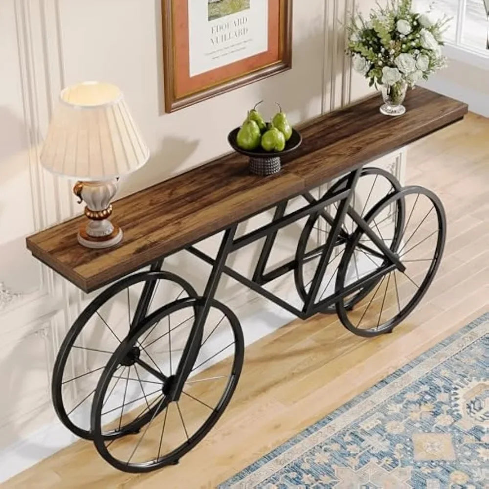 Industrial Vintage Bicycle Console