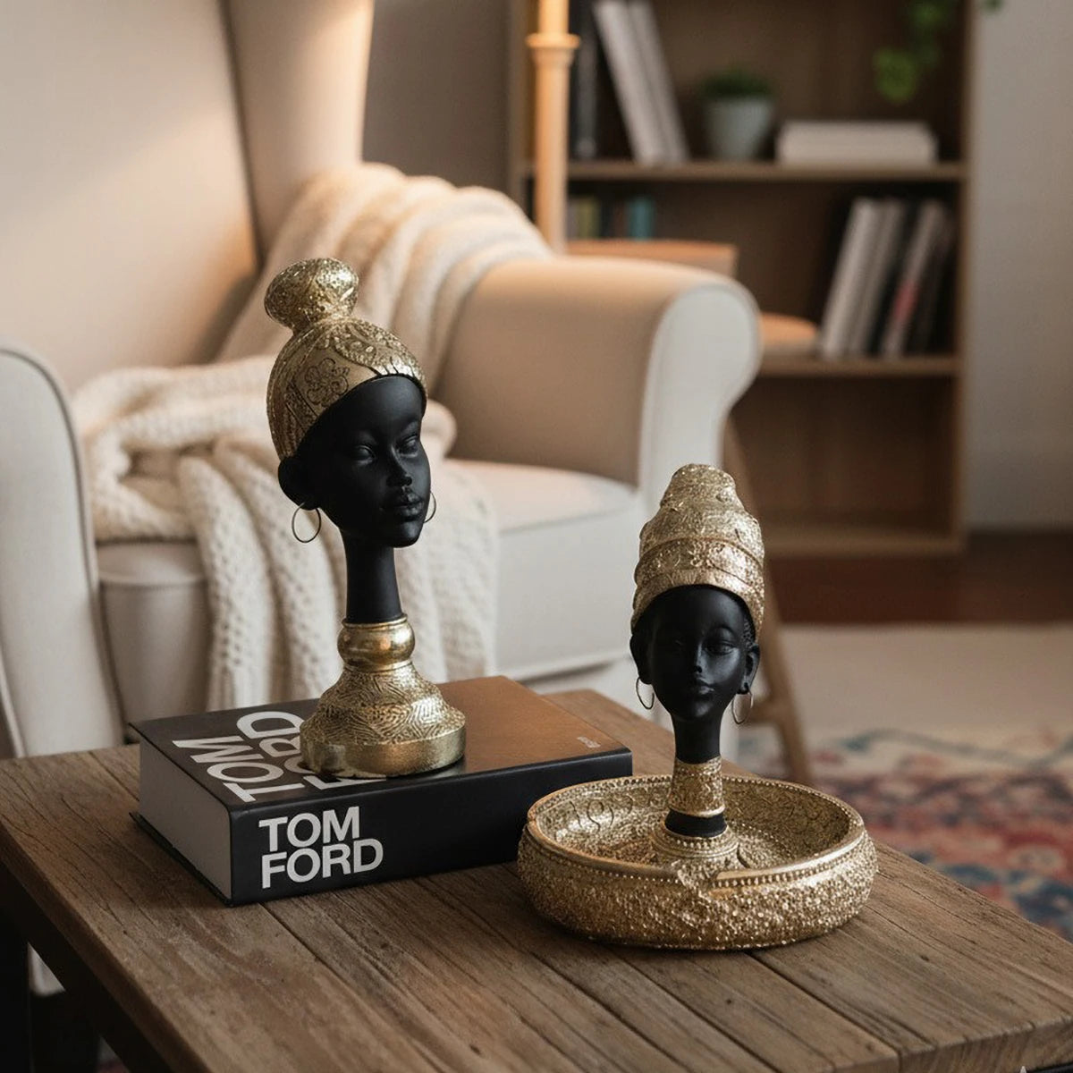 Resin African Figure Collection