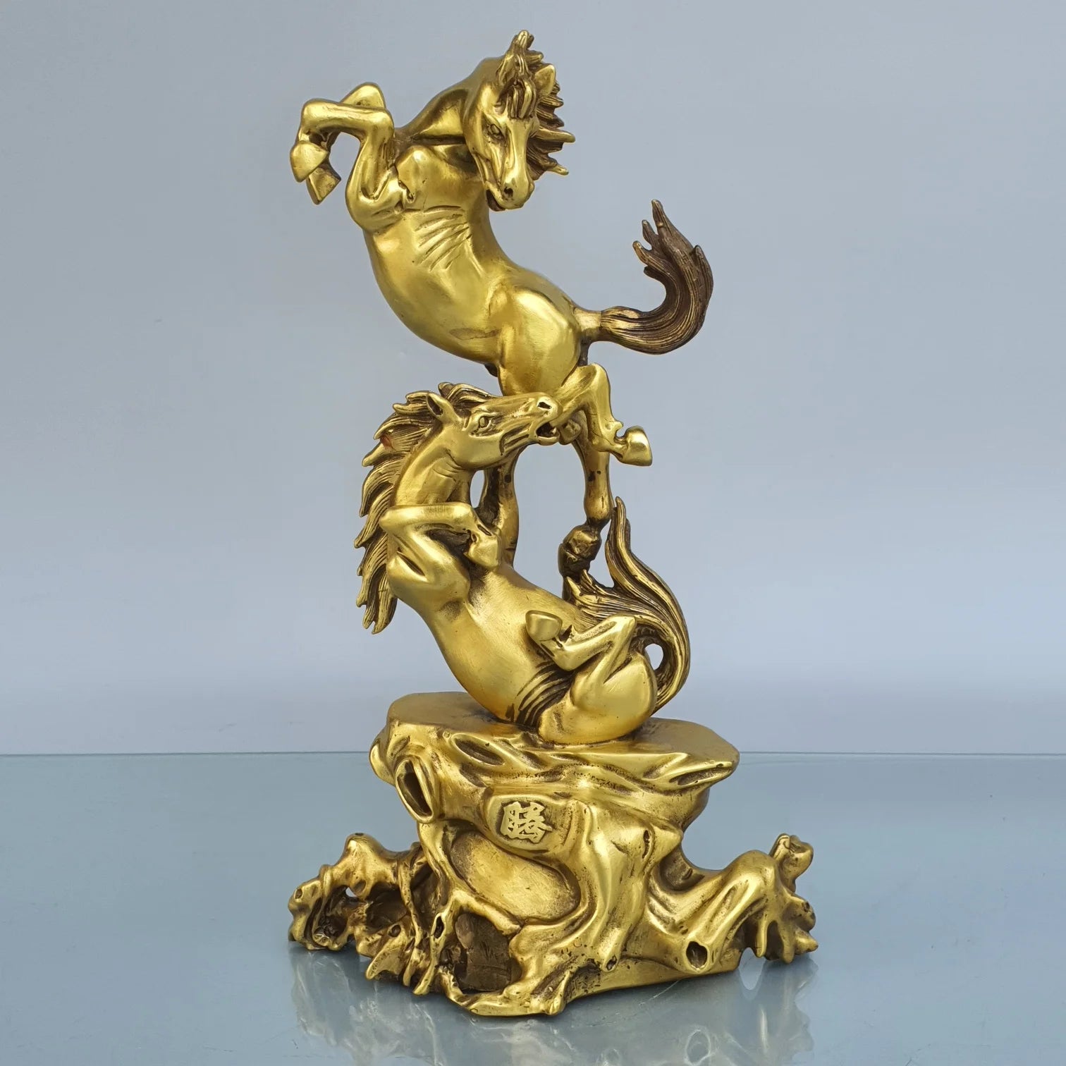 ASCENDING PROSPERITY | Hand-Finished Brass Sculpture