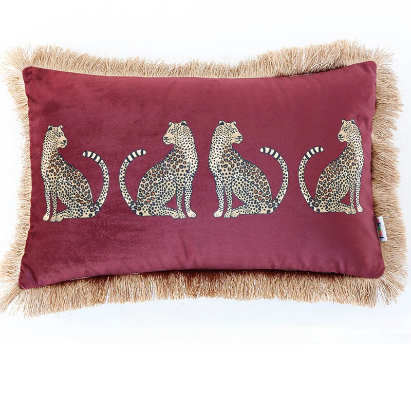 Regal Leopard Luxe™ Cushion