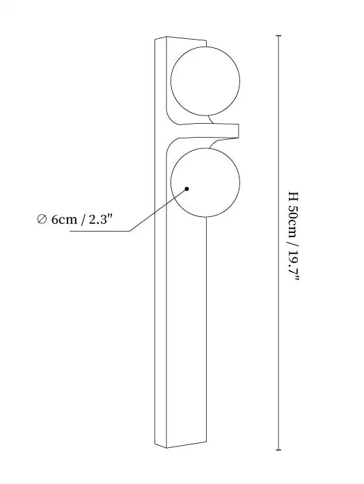 CaveGlow™ Dual Stone Wall Lamp