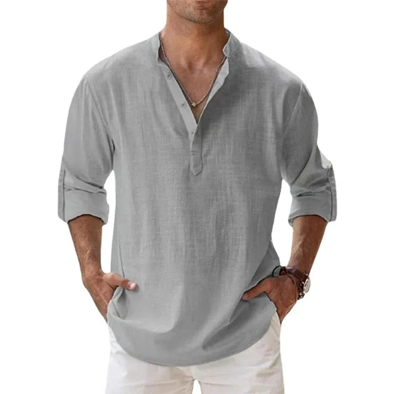 CoastalBreeze Henley Shirt