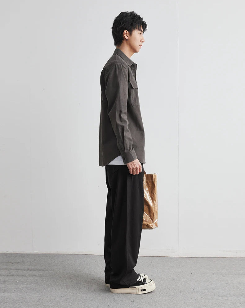 Cotton Work Shirt Jacket