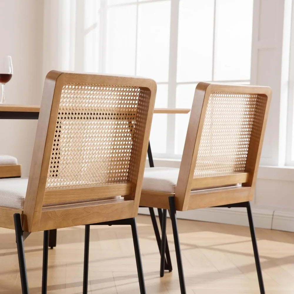 CoastalWeave™ Mid-Century Dining Chairs