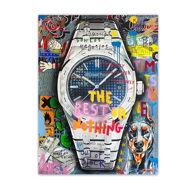 TimeCapital™ Graffiti Canvas Art