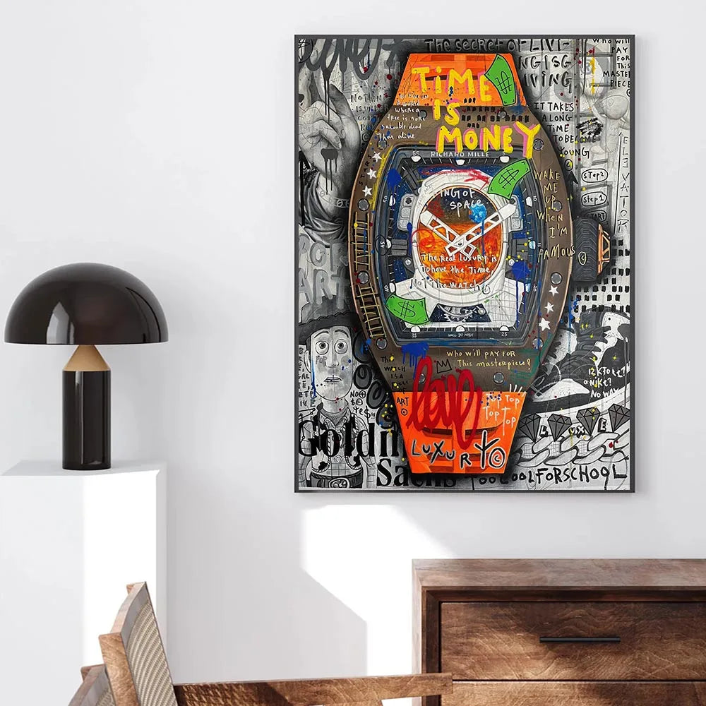 TimeCapital™ Graffiti Canvas Art