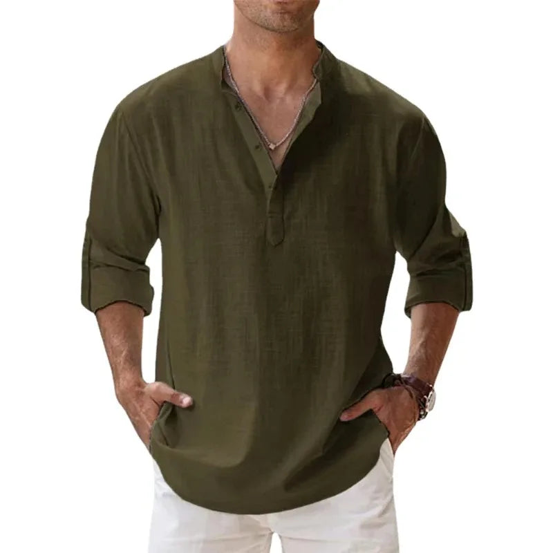 CoastalBreeze Henley Shirt