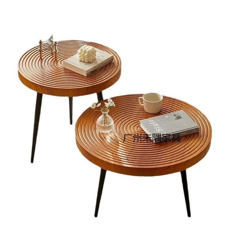 ZenWood™ Circular Tea Table