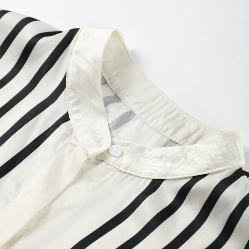 Riviera Stripe Relaxed Blouse