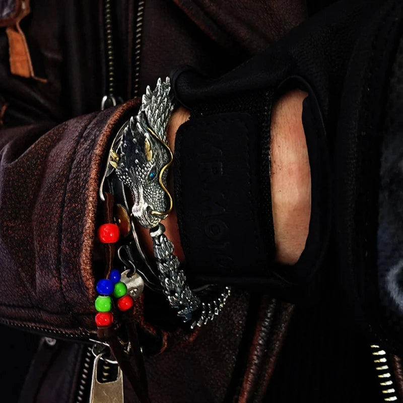 Drakon™ Articulated Dragon Scale Bracelet