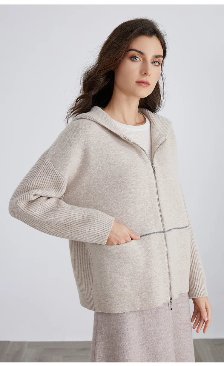 Woolmark Elite Hooded Coat