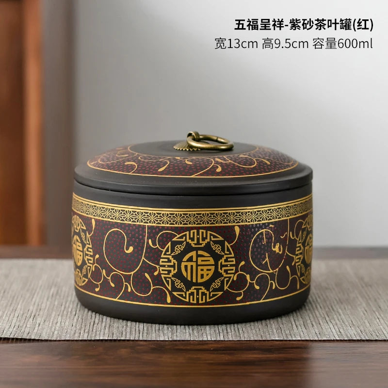 Dynasty™ Ceramic Tea Storage Collection