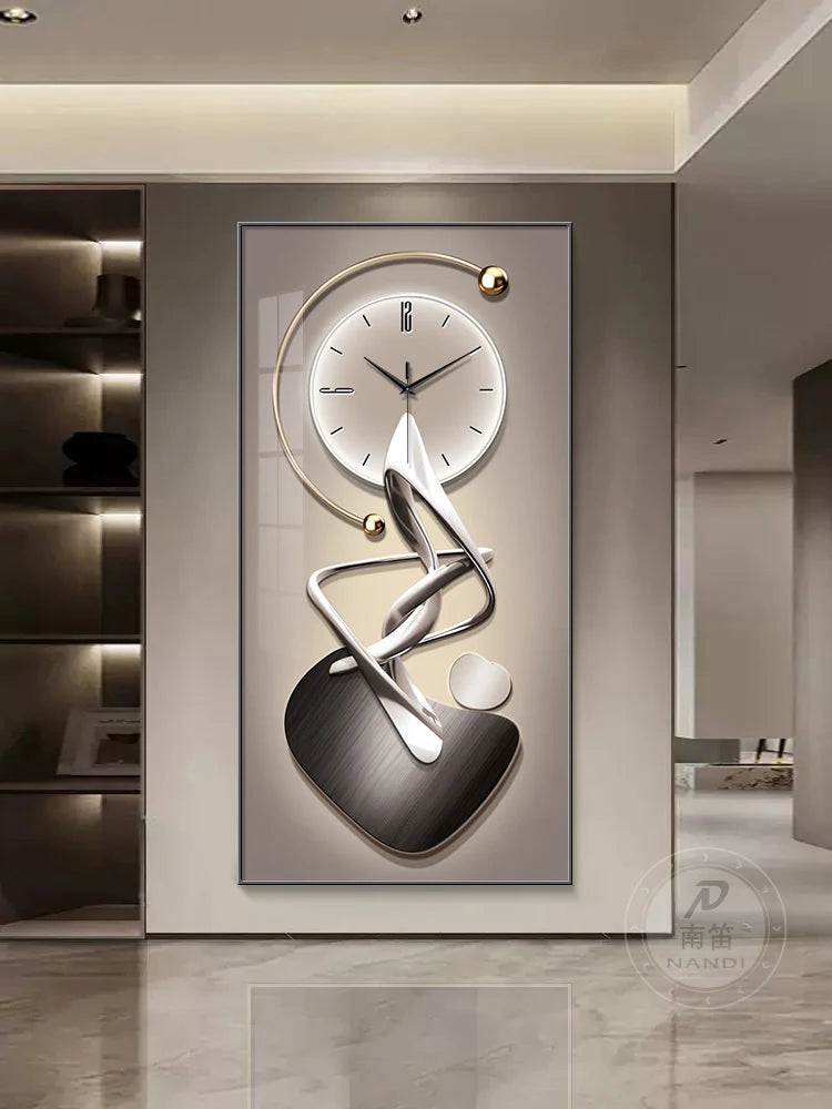 Chronos™ Abstract Wall Clock Art