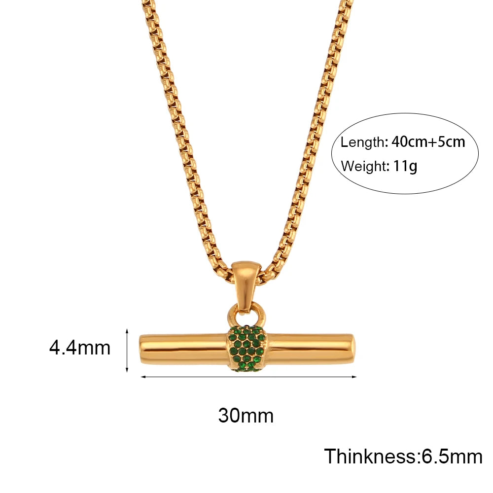 Penelope Polish™ T-Bar Collana