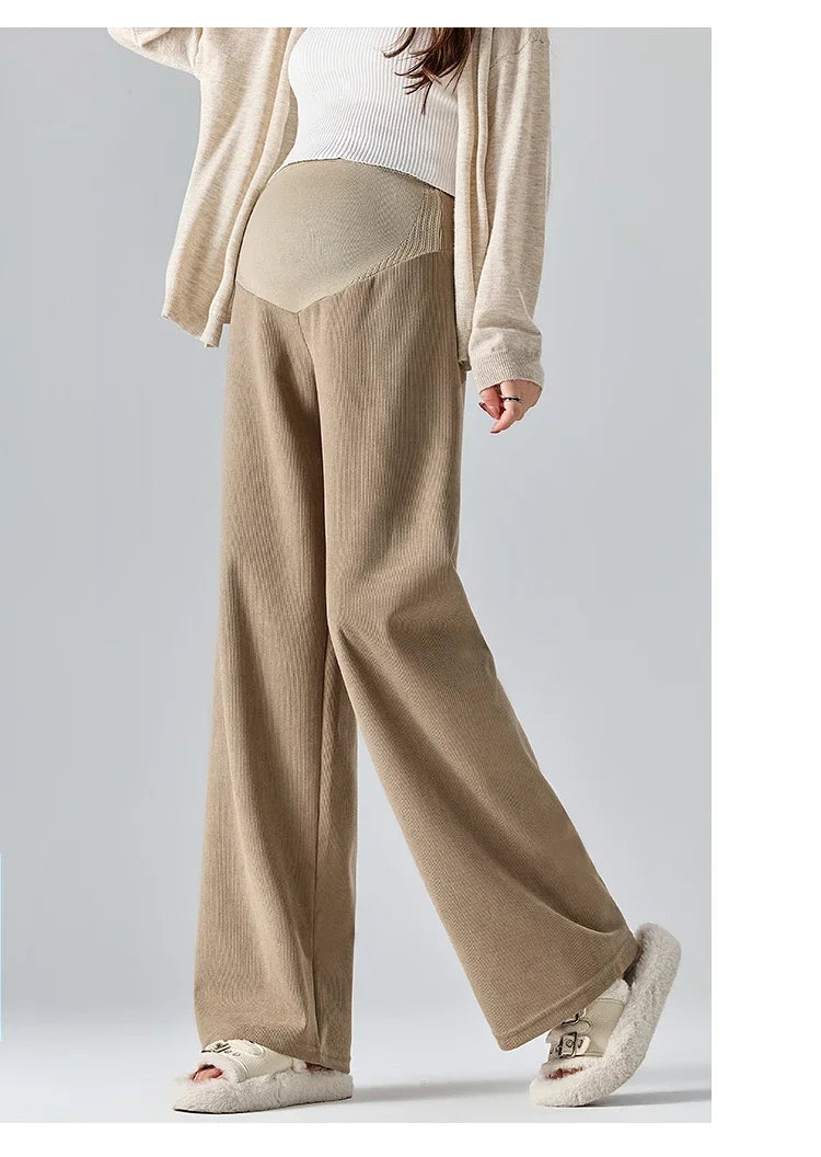 Autumn Maternity Cotton Pants