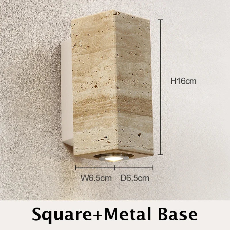 WabiStone™ Marble Wall Sconce