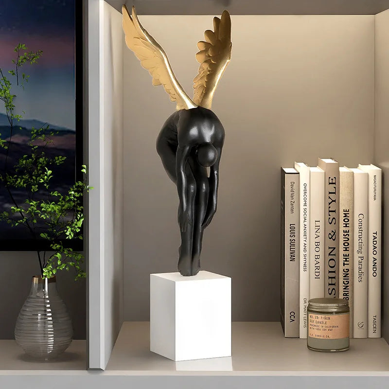 Ascent™ Winged Figure Sculpture