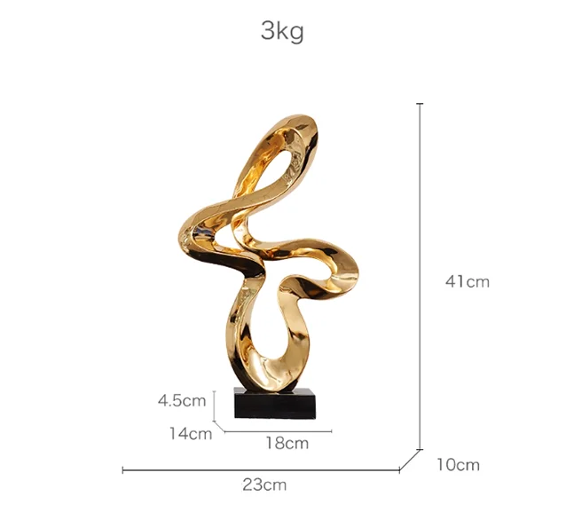 ASCENDING GRACE | Abstract Swan Sculpture