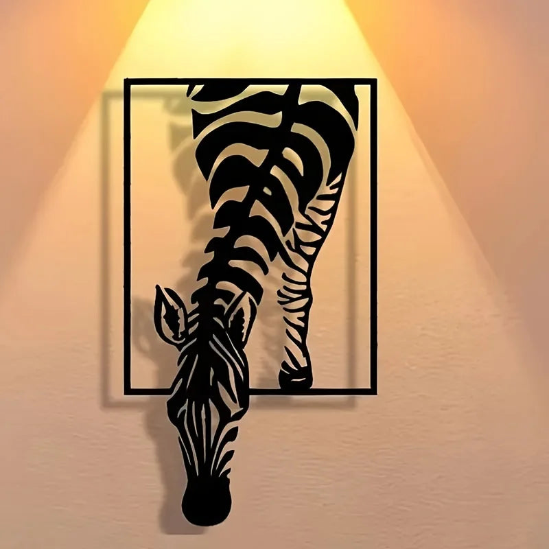 ZebraZen™ Minimalist Metal Wall Art