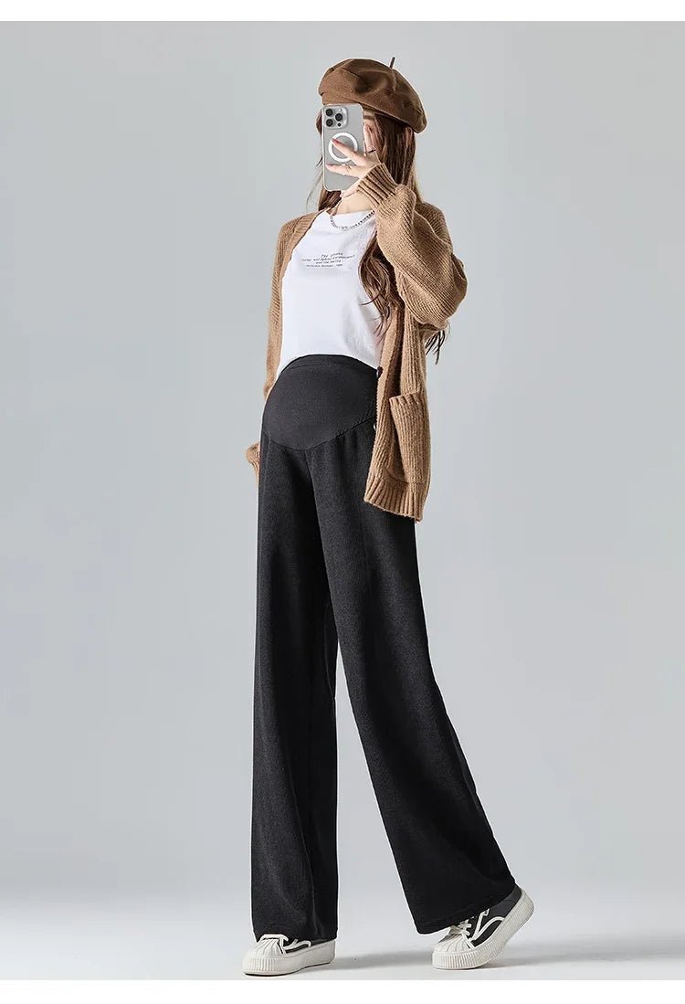 Autumn Maternity Cotton Pants