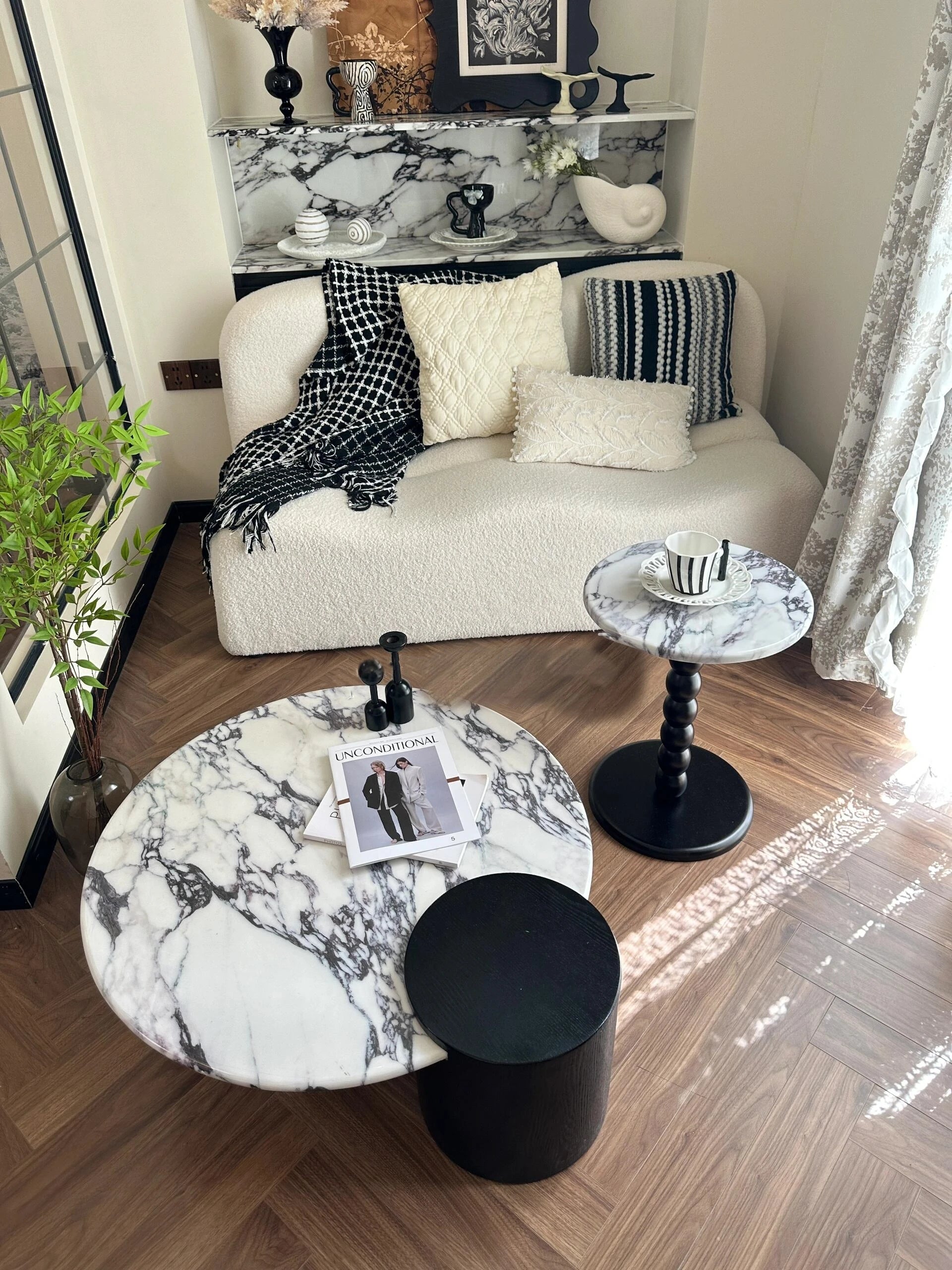 Celestial Marble Coffee Table