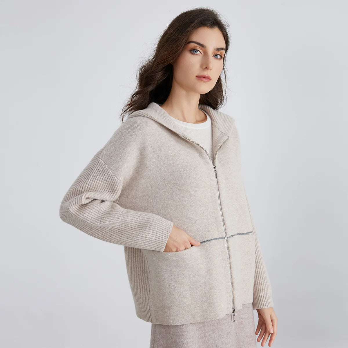 Woolmark Elite Hooded Coat
