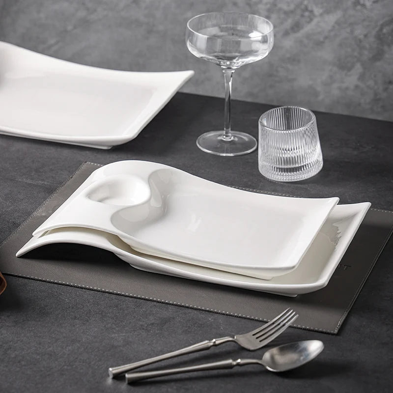 Contour™ Asymmetric Presentation Plate