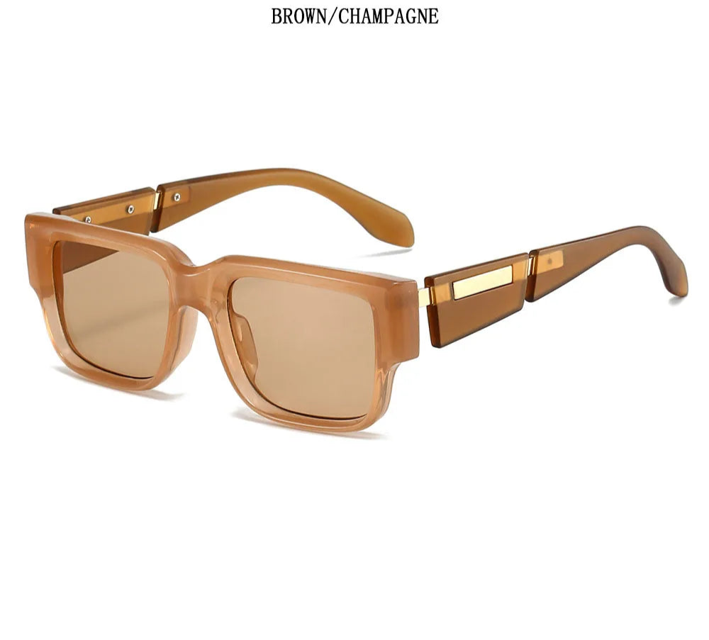 Retro Square Sunglasses – Unisex Vintage Style