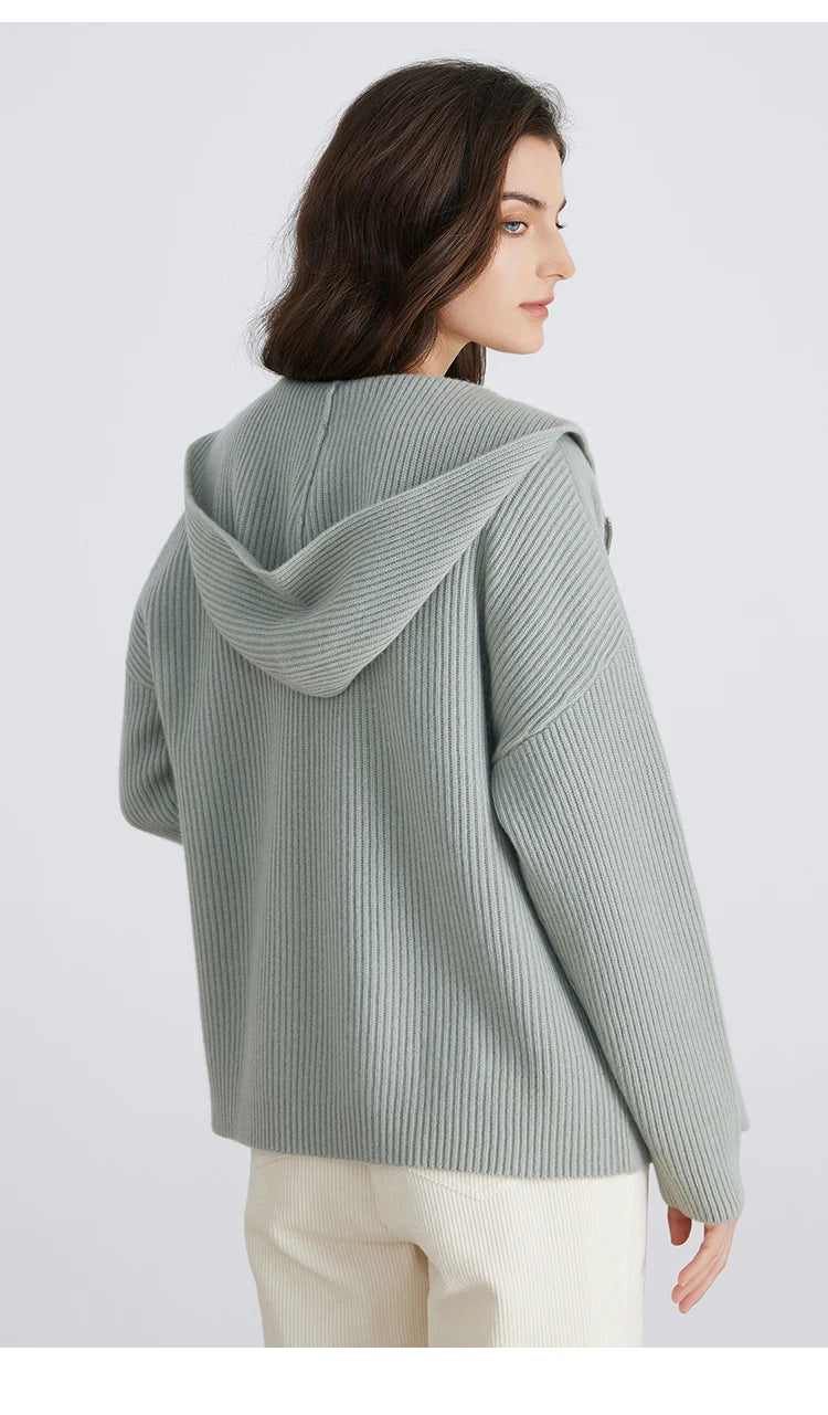 Woolmark Elite Hooded Coat