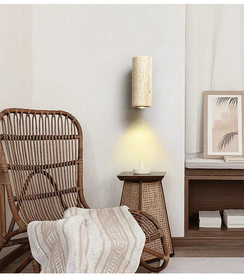WabiStone™ Marble Wall Sconce