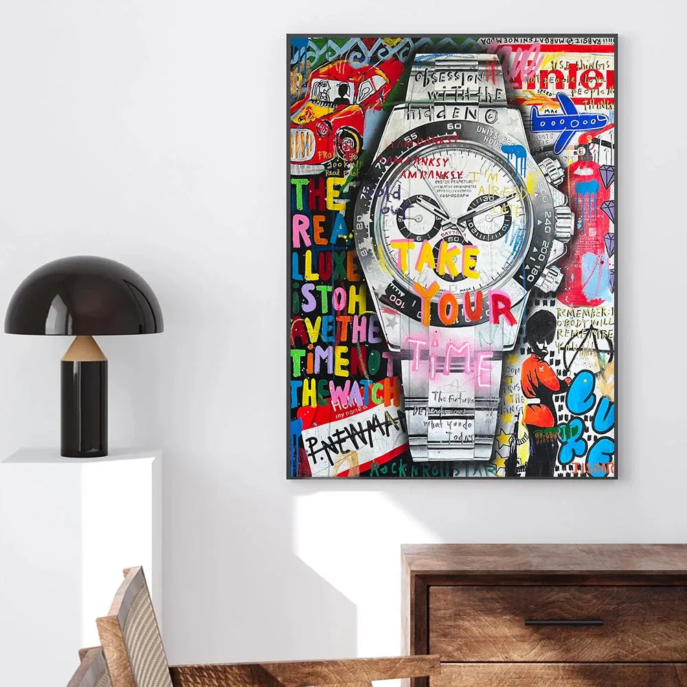 TimeCapital™ Graffiti Canvas Art