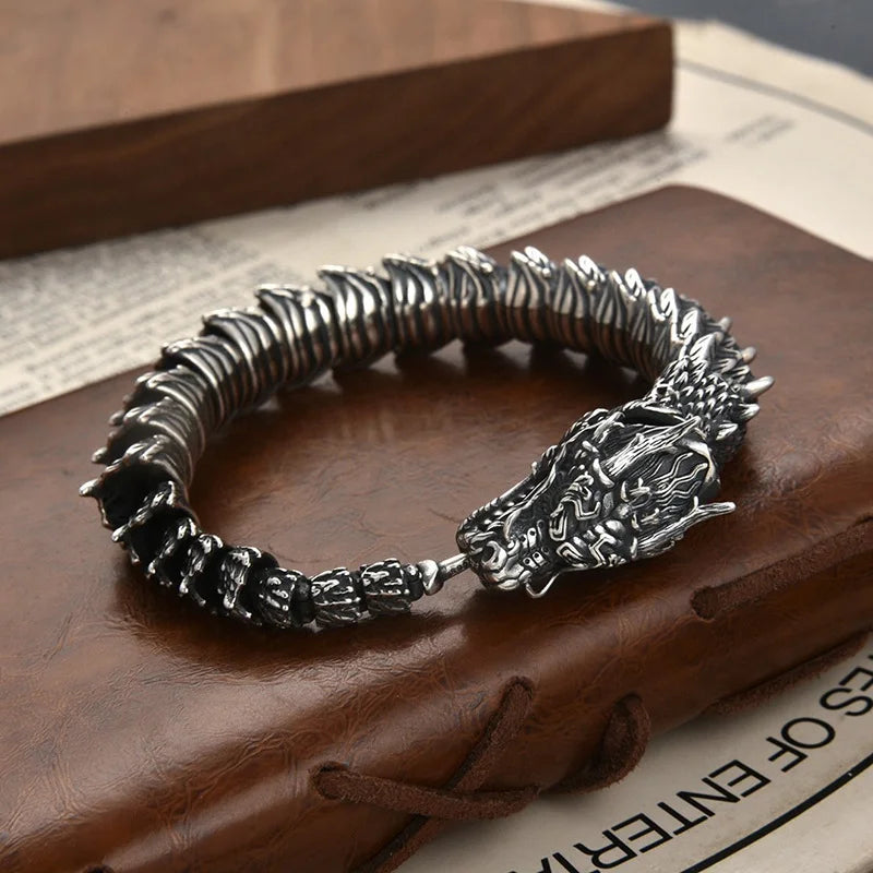 Drakon™ Articulated Dragon Scale Bracelet