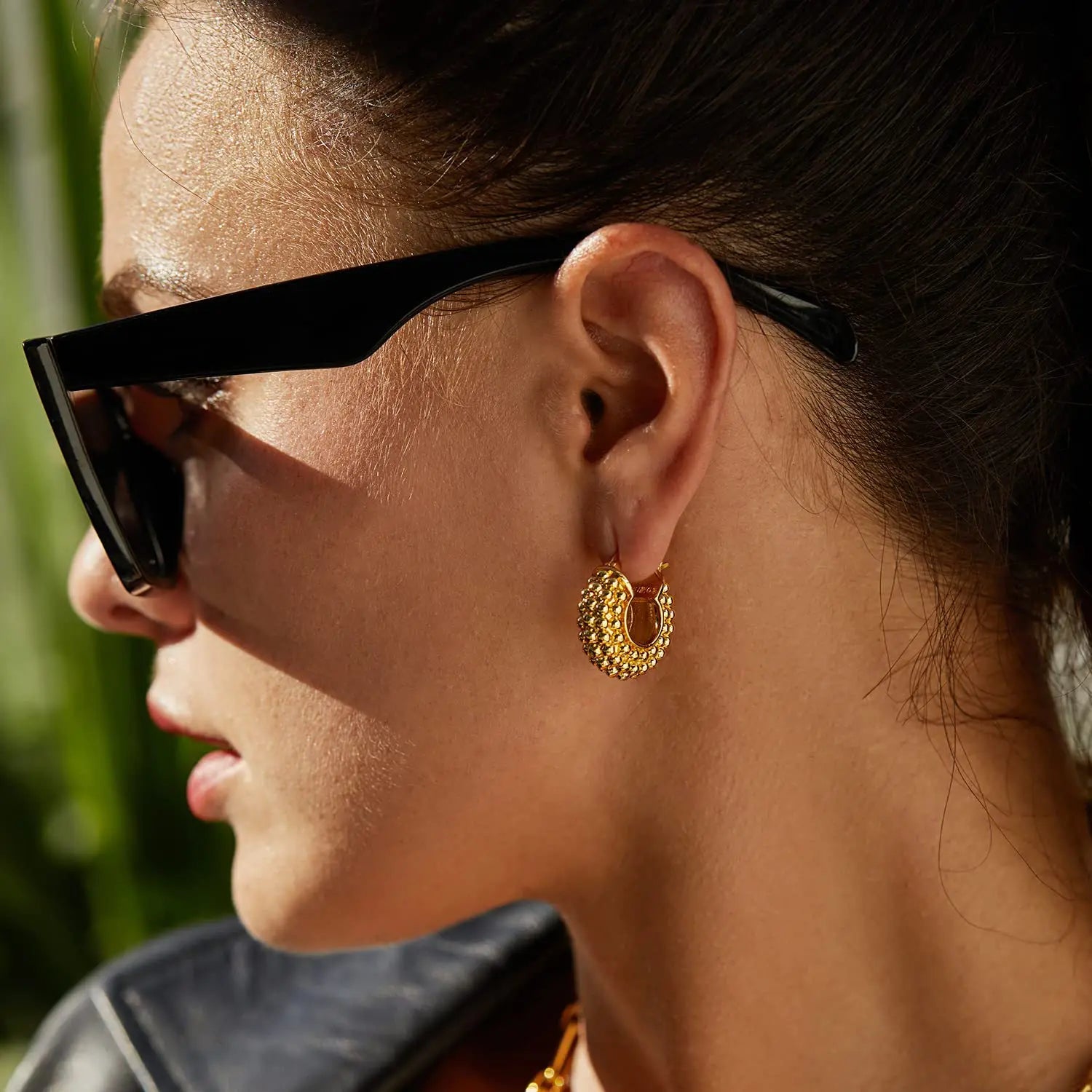 CharlotteLuxe™ Gold Hoops