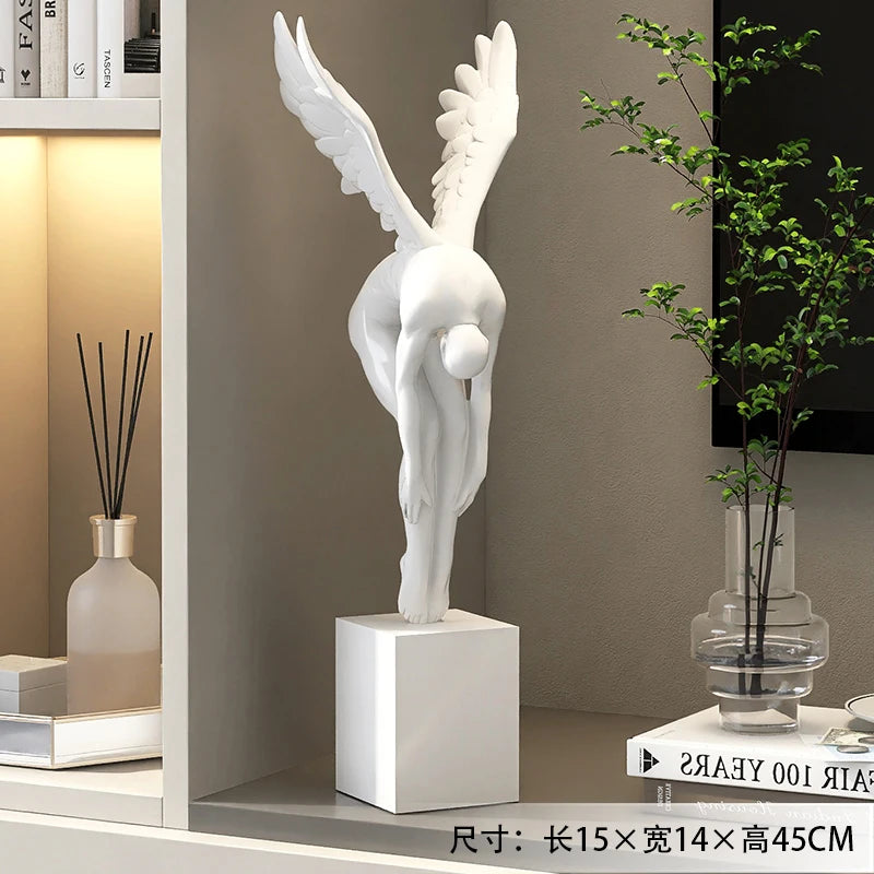 Ascent™ Winged Figure Sculpture
