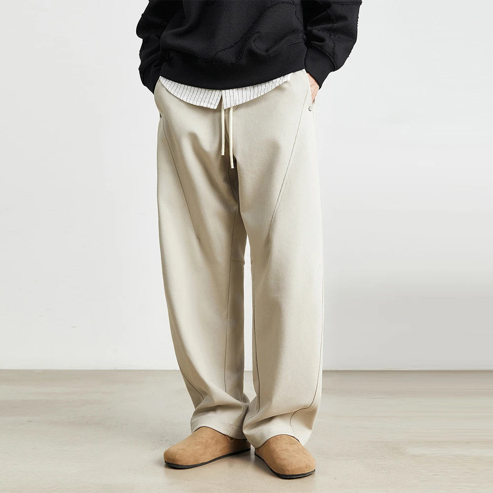 Cotton Straight Cargo Pants