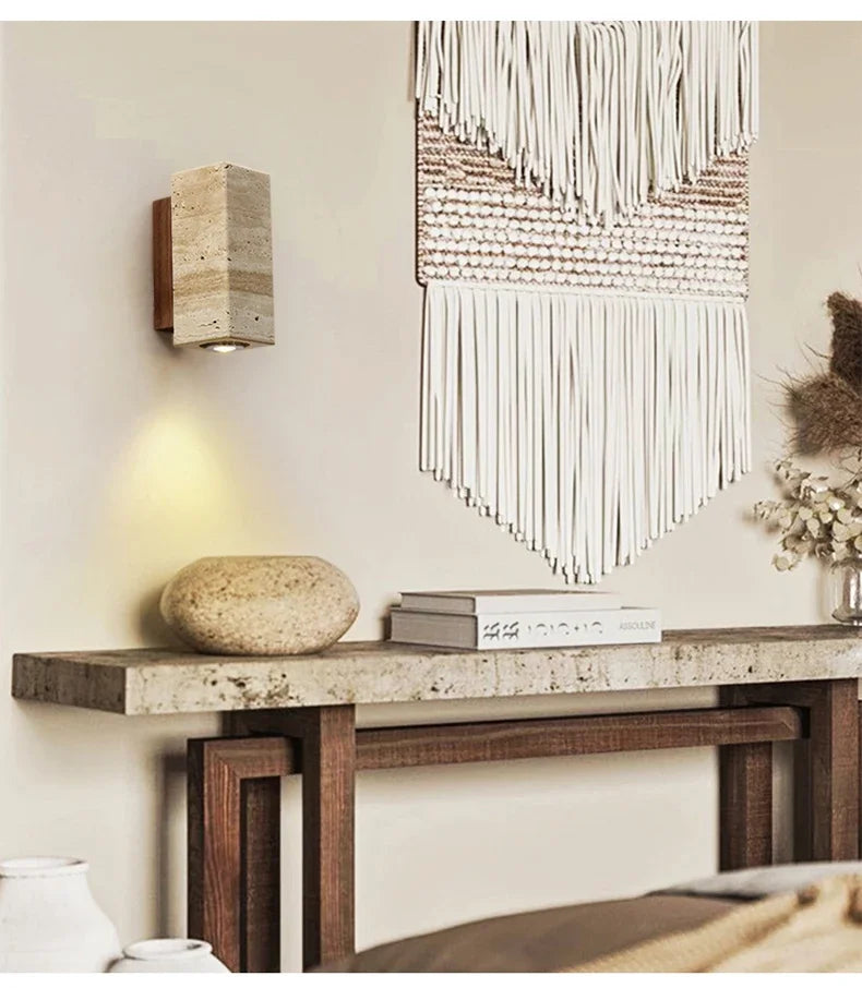 WabiStone™ Marble Wall Sconce