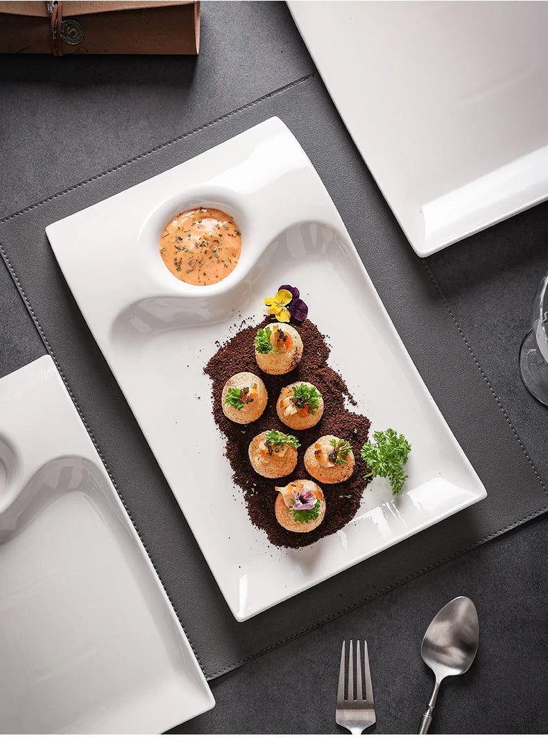 Contour™ Asymmetric Presentation Plate