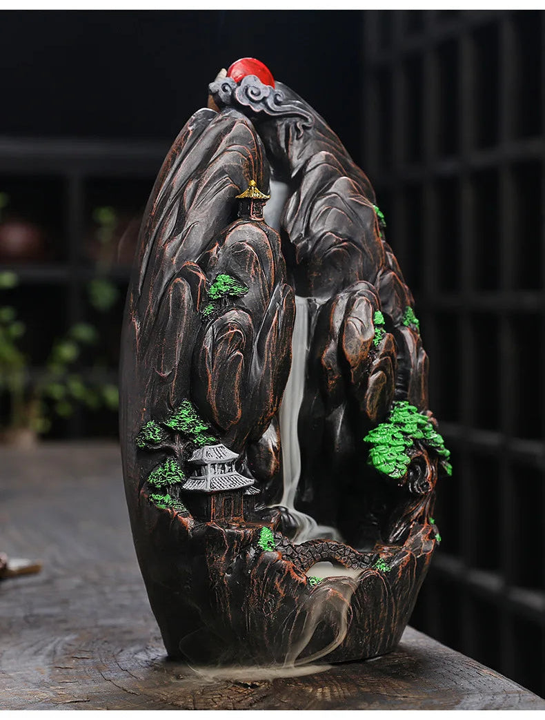 The Mountain Stream Incense Burner