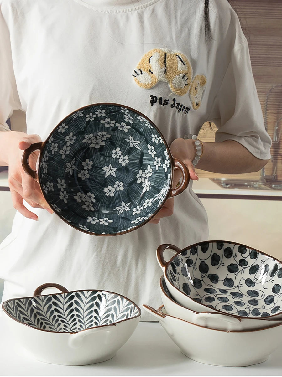 Artisan™ Japanese-Style Handled Bowl Collection