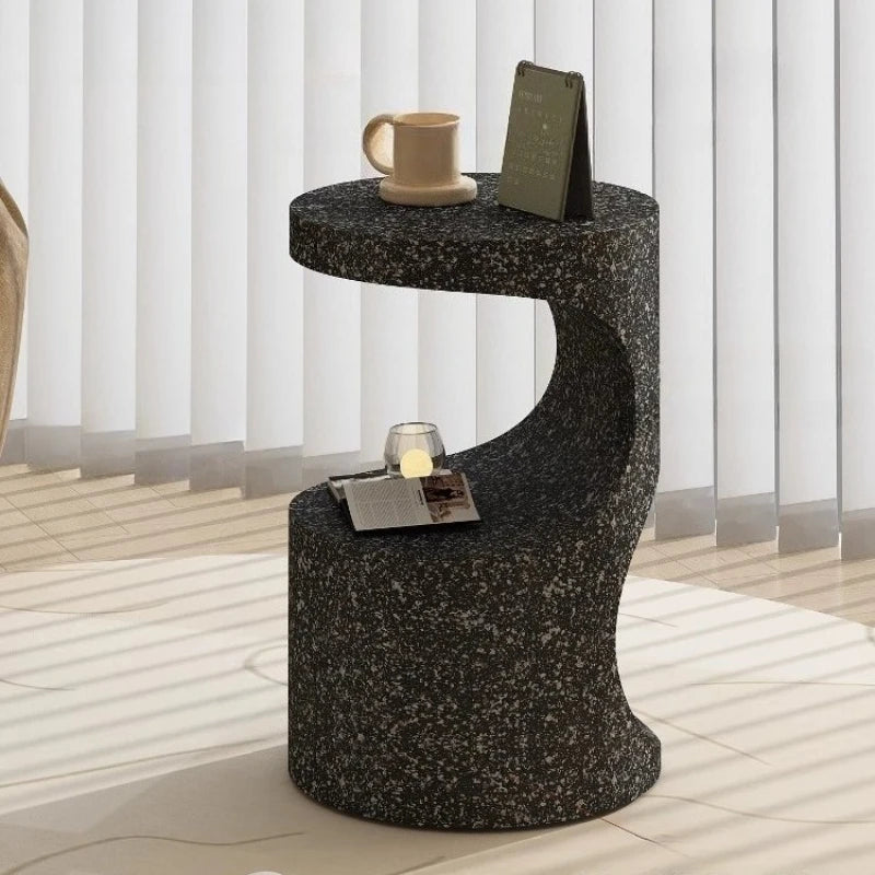 Zen Curve™ Terrazzo Side Table