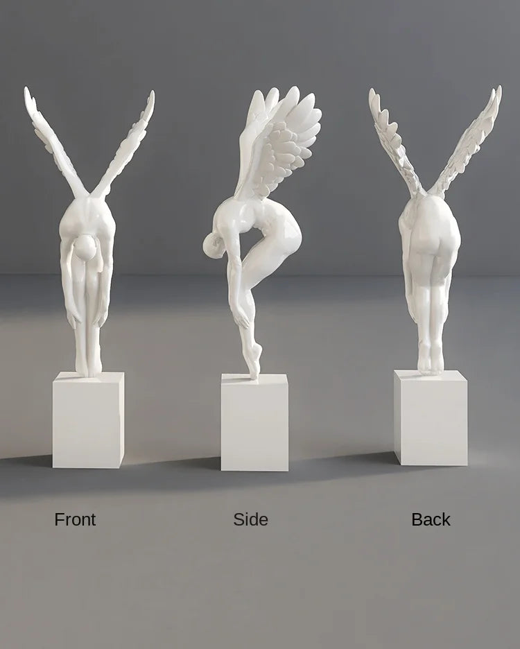 Ascent™ Winged Figure Sculpture