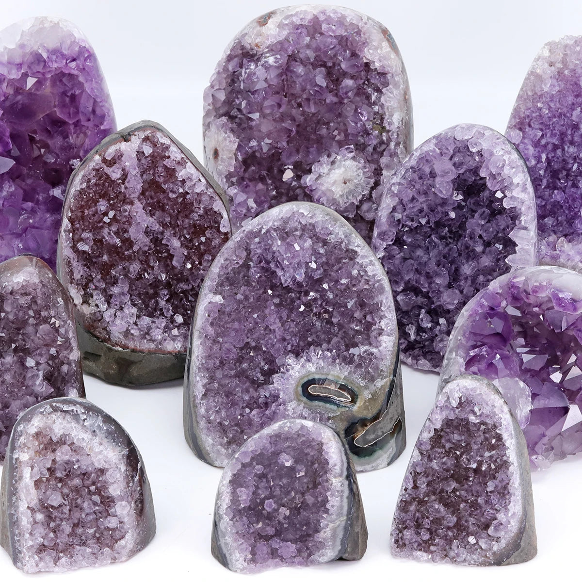 The Amethyst Geode - Natural Purple Crystal Cluster