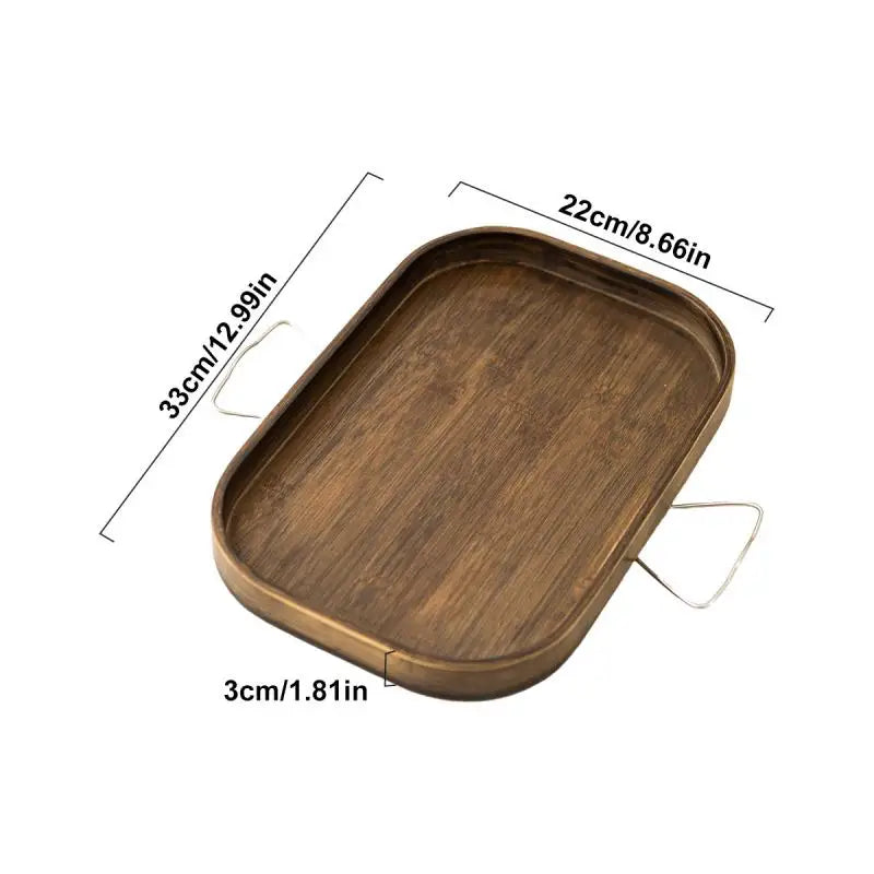 BambooGrip Bracciu Tray