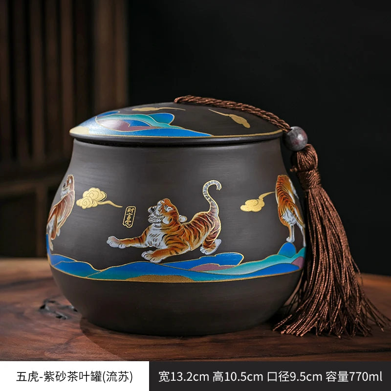 Dynasty™ Ceramic Tea Storage Collection