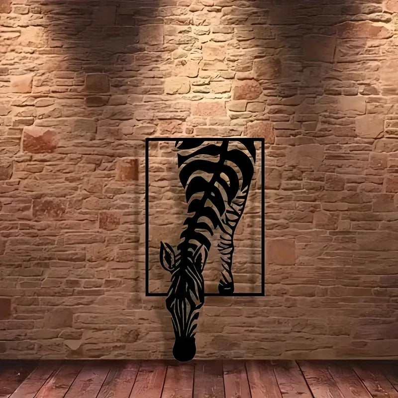 ZebraZen™ Minimalist Metal Wall Art