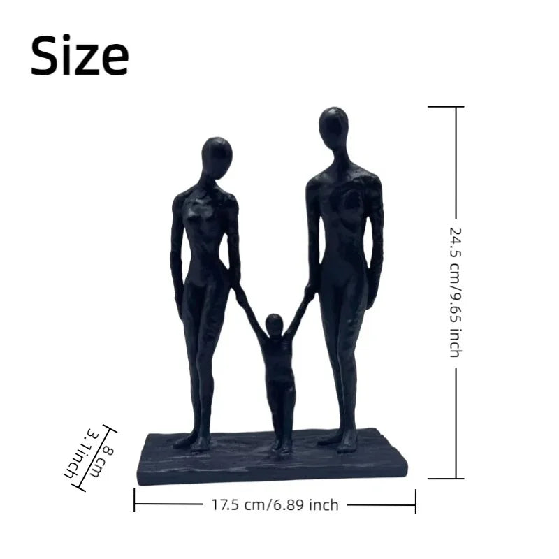 Abstract Family Sculpture
